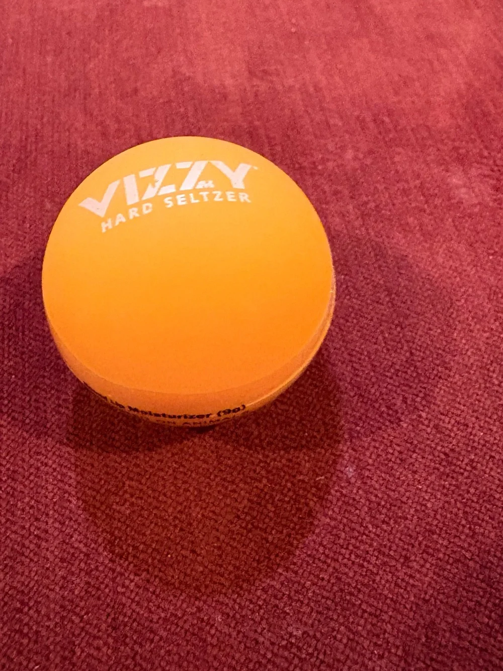 New Vizzy Hard Seltzer Orange Sphere Lip Balm-9g